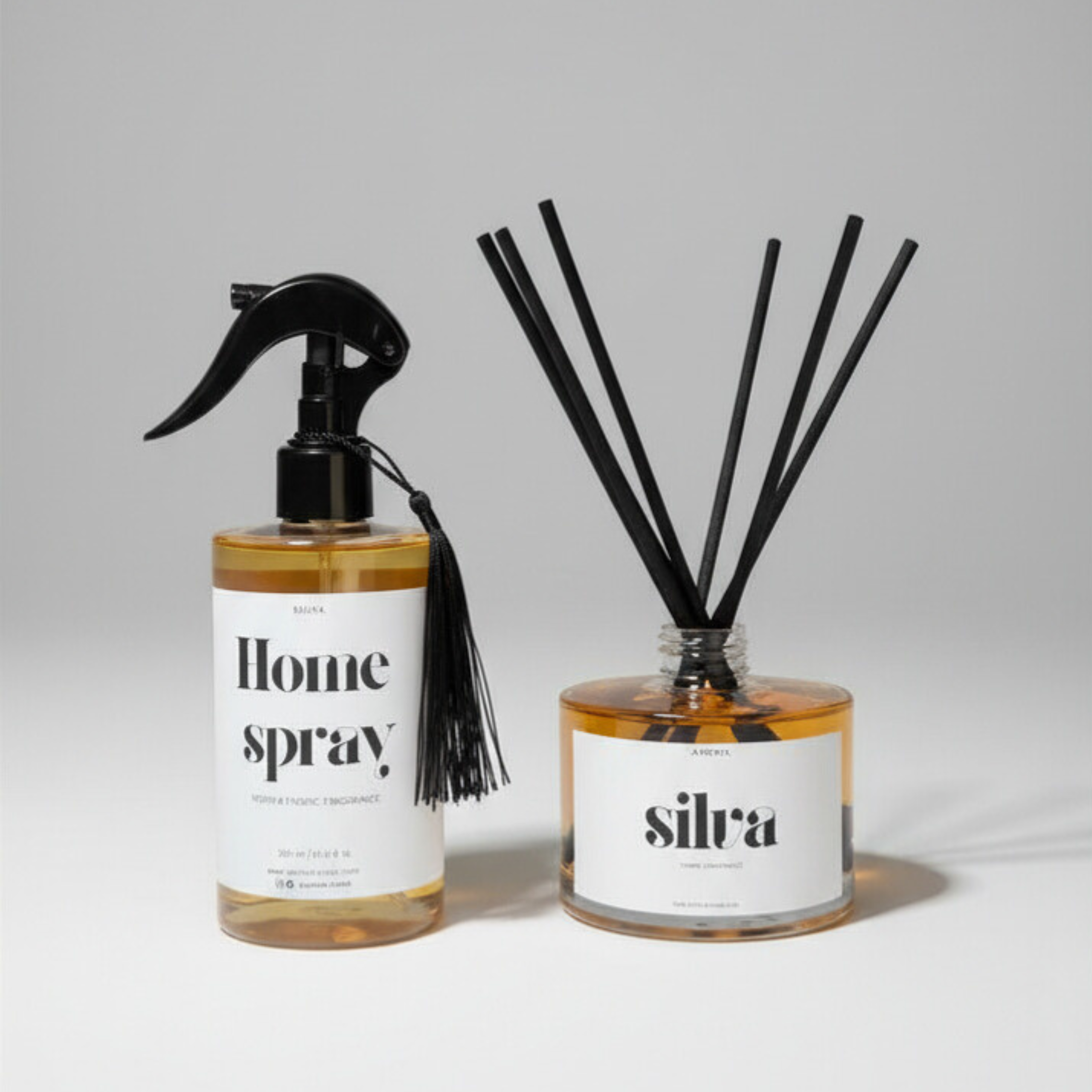 ZESTAW Dyfuzor zapachowy patyczki + Home spray - SILVA