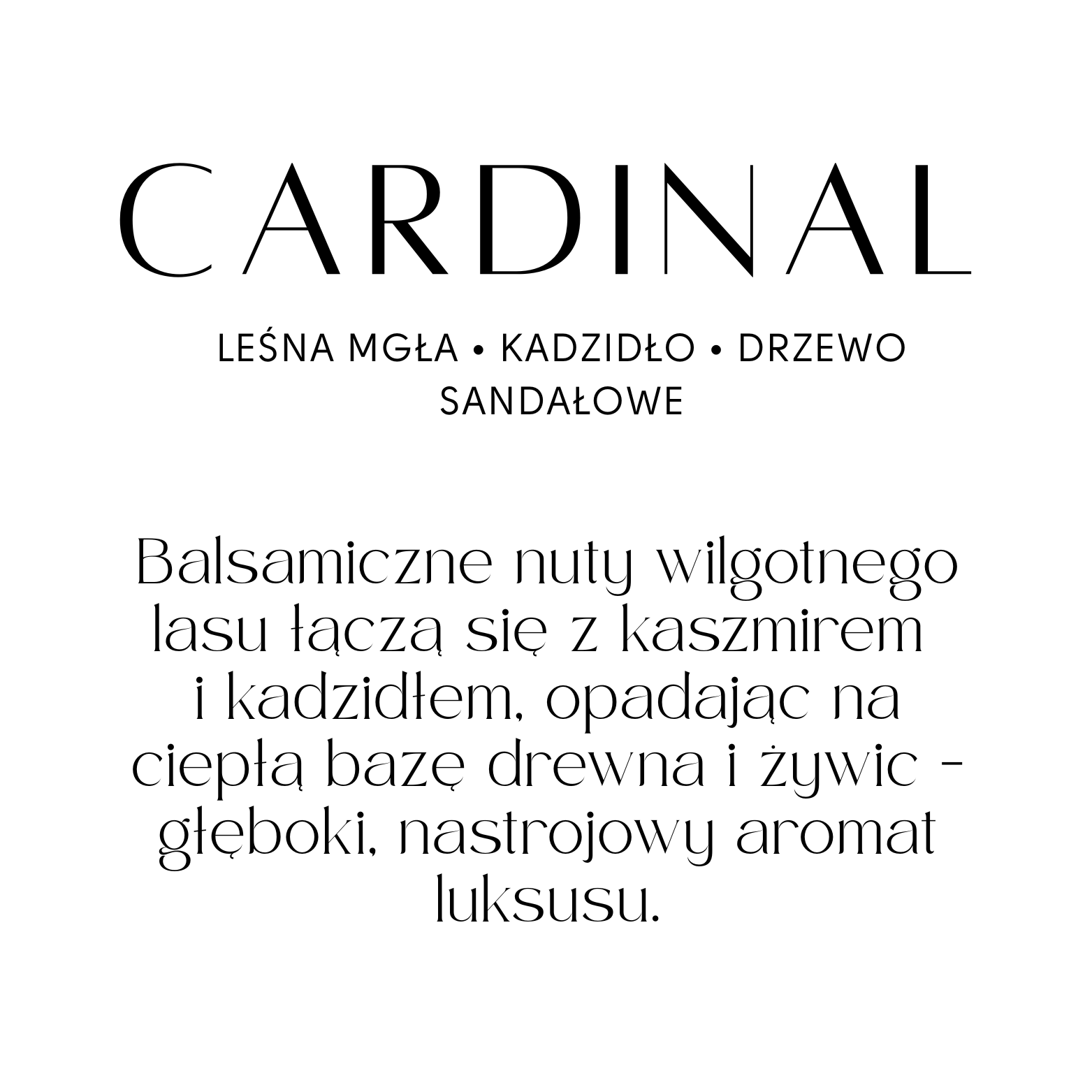 Luksusowy zapach do wnętrz AMORIA CARDINAL – home spray 300ml