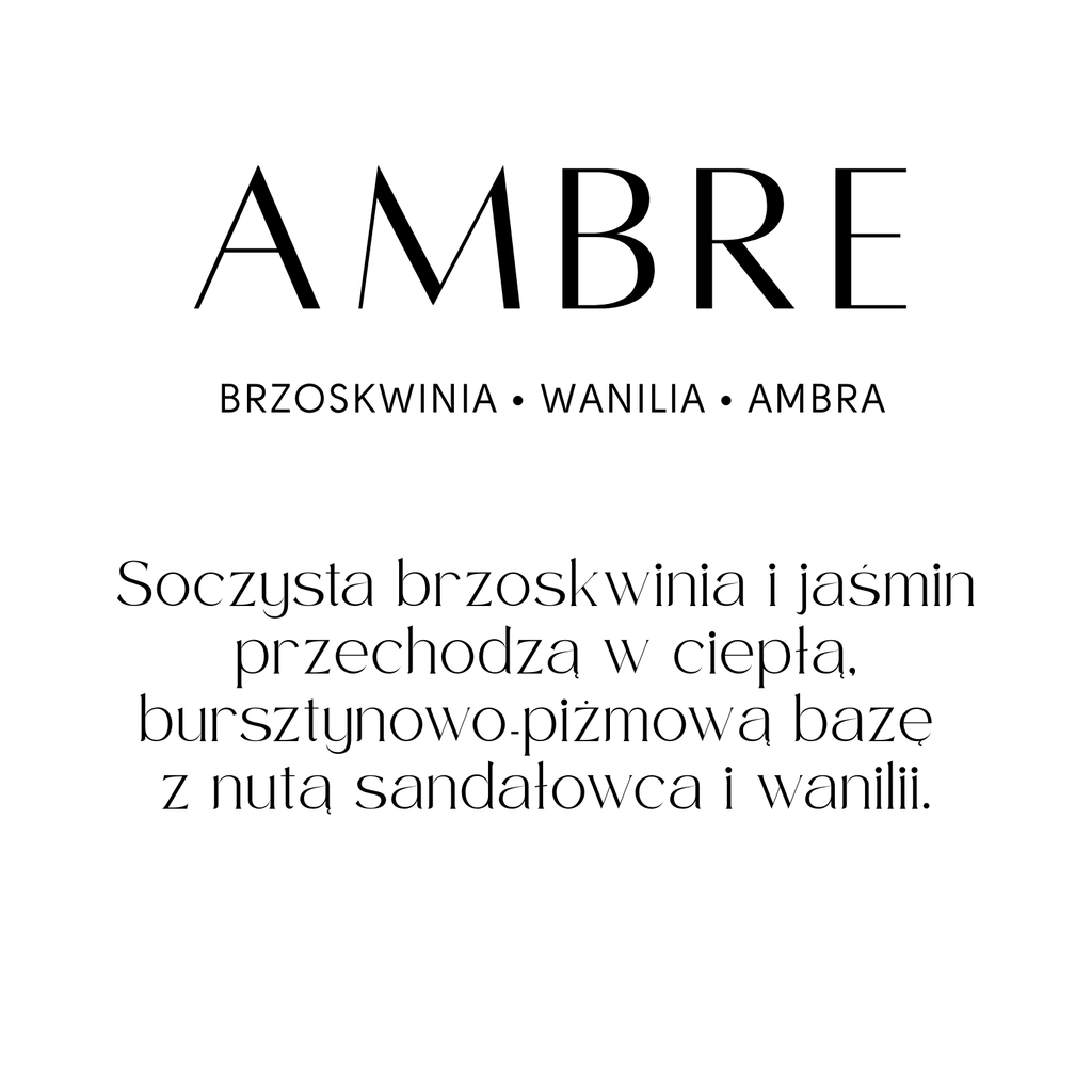 Luksusowy zapach do wnętrz AMORIA AMBRE – home spray 300ml