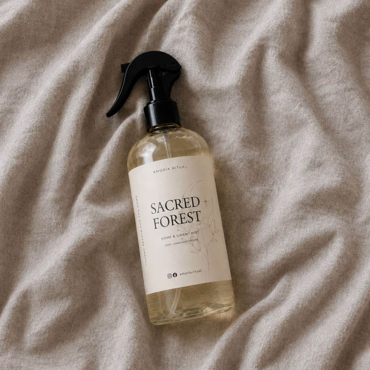 Luksusowy zapach do wnętrz AMORIA | SACRED FOREST – home spray 250ml