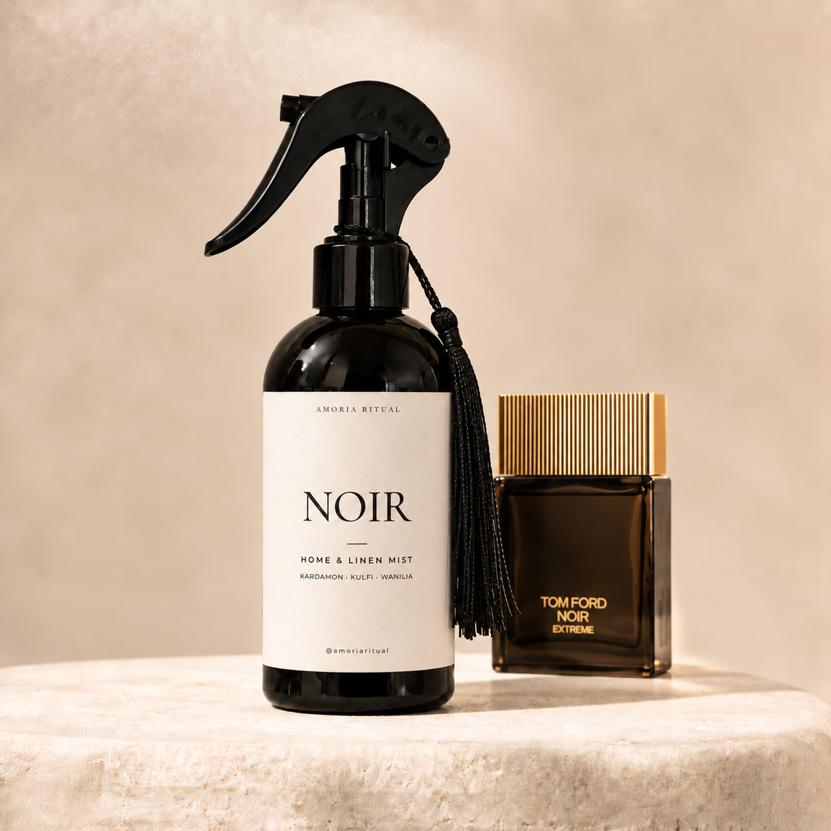 Luksusowy zapach do wnętrz AMORIA | NOIR – home spray 250ml