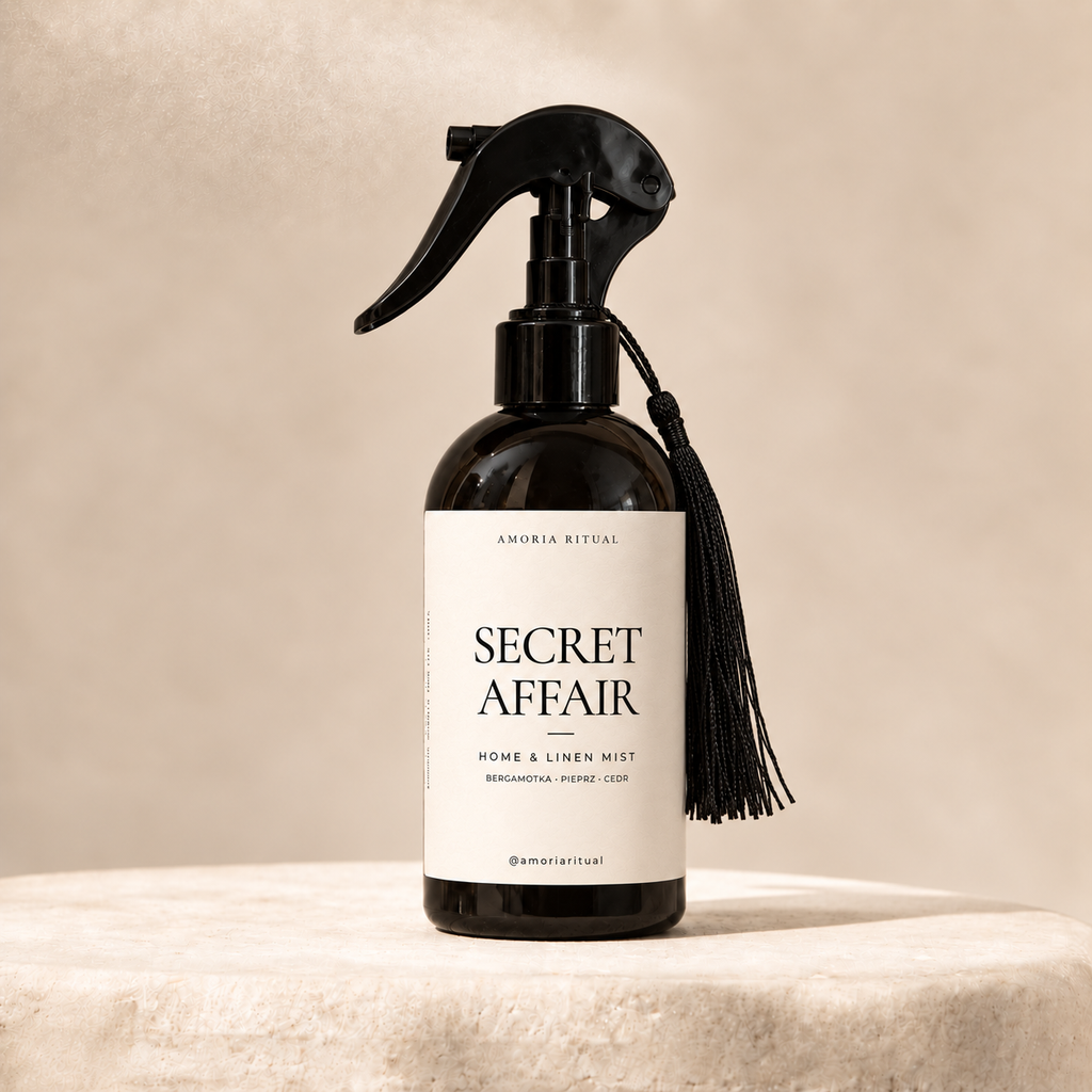 Luksusowy zapach do wnętrz AMORIA | SECRET AFFAIR – home spray 250ml