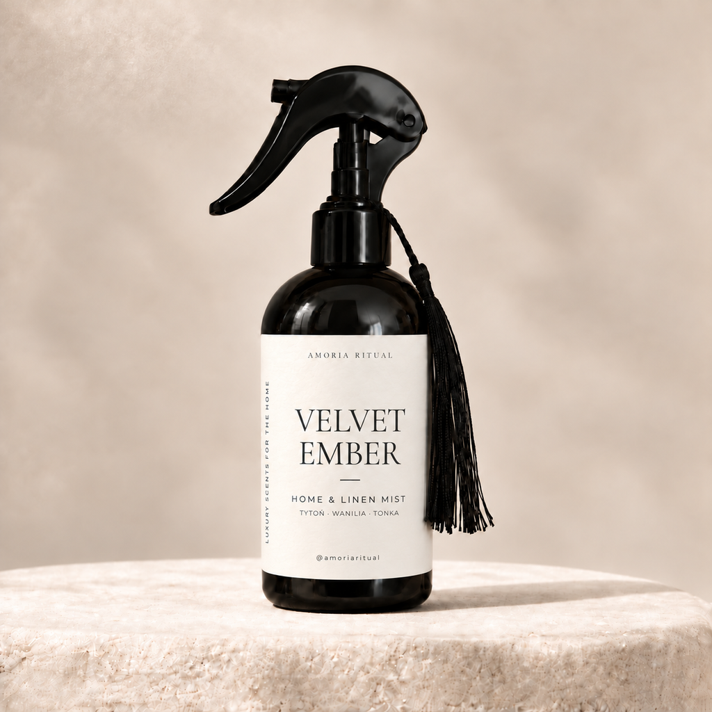 Luksusowy zapach do wnętrz AMORIA | VELVET EMBER – home spray 250ml
