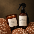 Zestaw Home Spray + świeca 280 ml AMORIA | Velvet Gingerbread