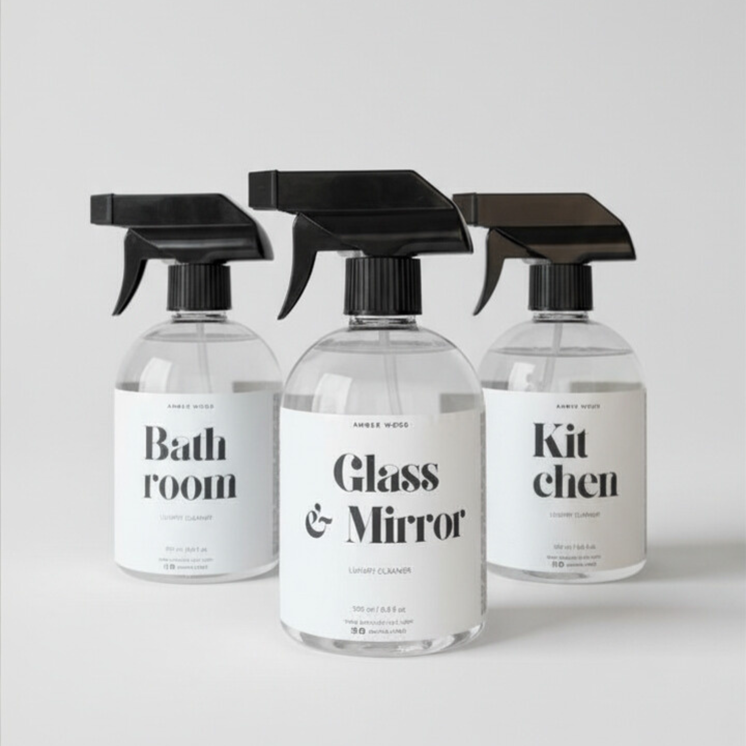 Luxury Bathroom Cleaner 500ml | Amber Wood | AMORIA