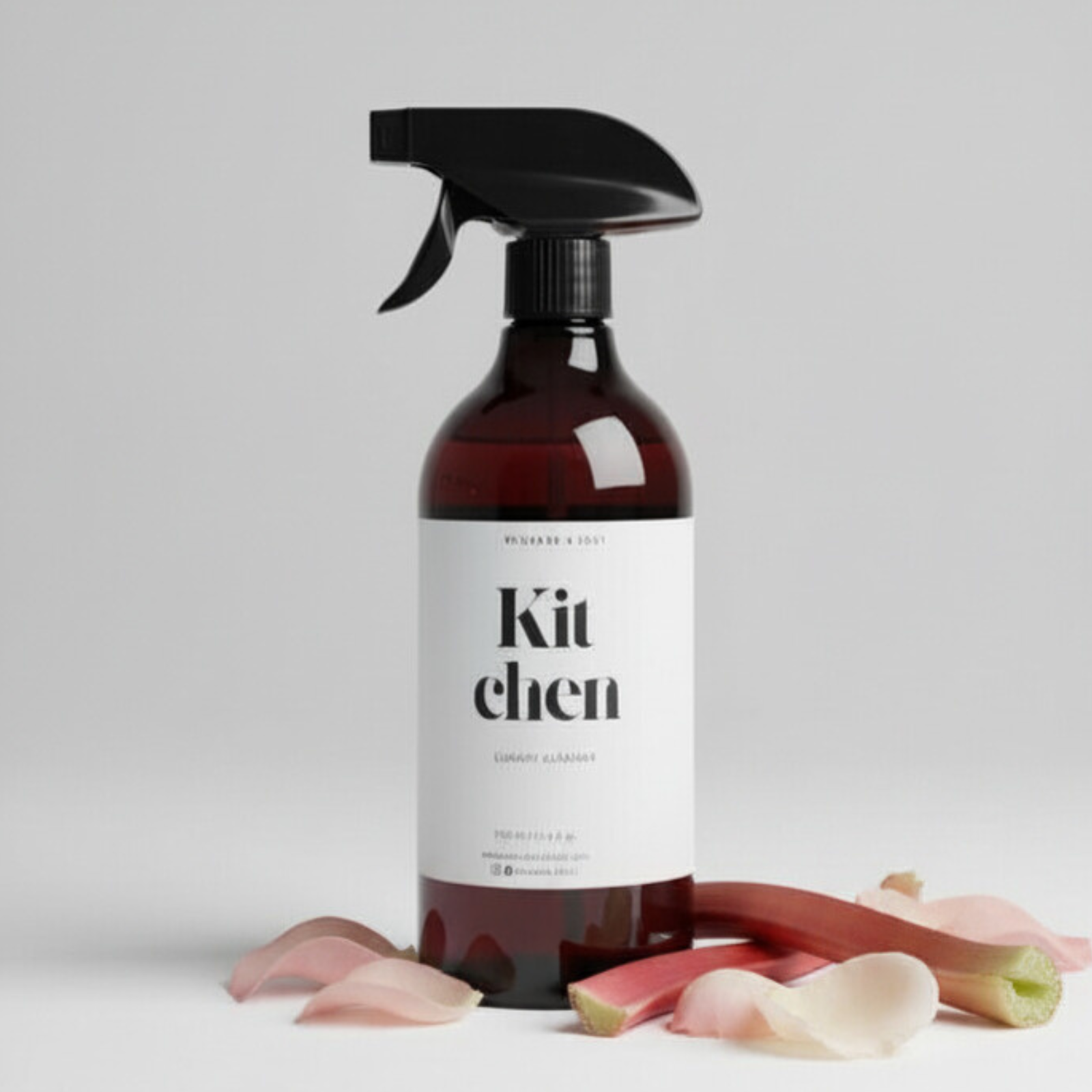 Luxury Kitchen Cleaner 750ml | Rhubarb & Rose | AMORIA