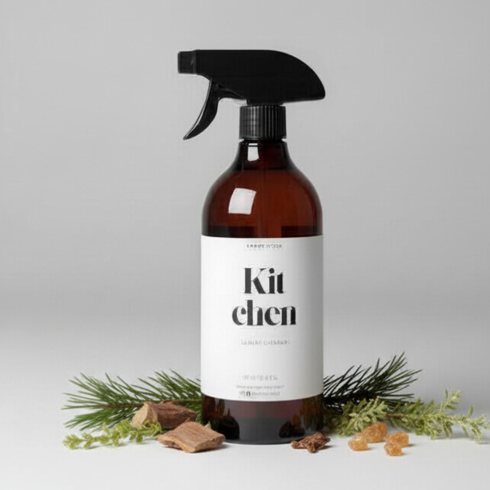 Luxury Kitchen Cleaner 750ml | Amber Wood | AMORIA