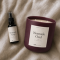 ZESTAW Świeca zapachowa 600ml + Home Spray 50ml AMORIA | NOMADE OUD