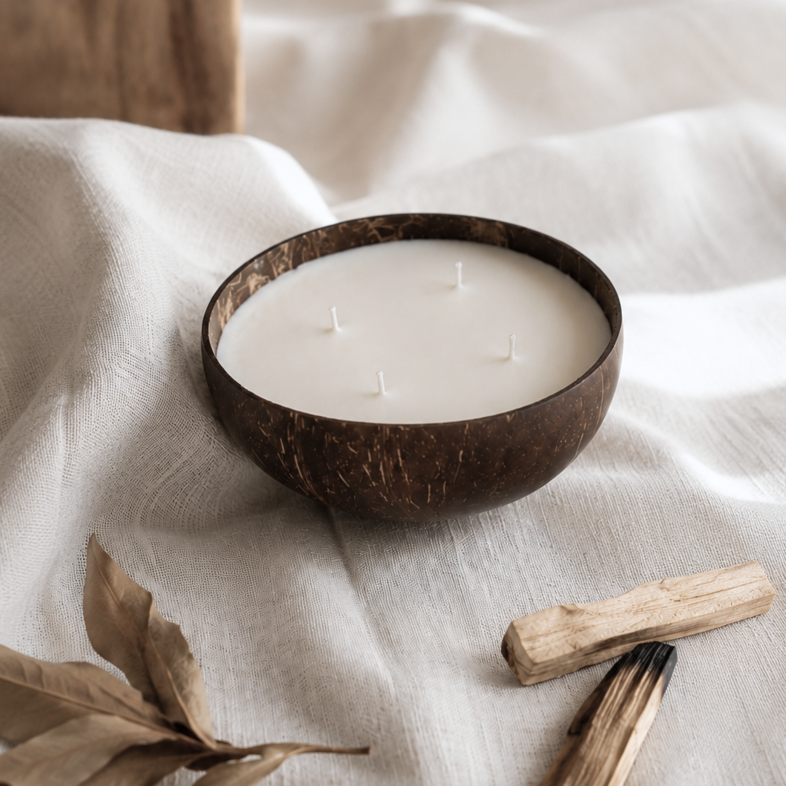 Świeca zapachowa AMORIA | PALO SANTO premium 550ml