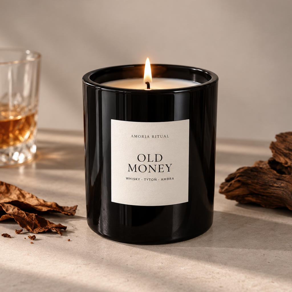 Świeca zapachowa AMORIA | OLD MONEY 280ml