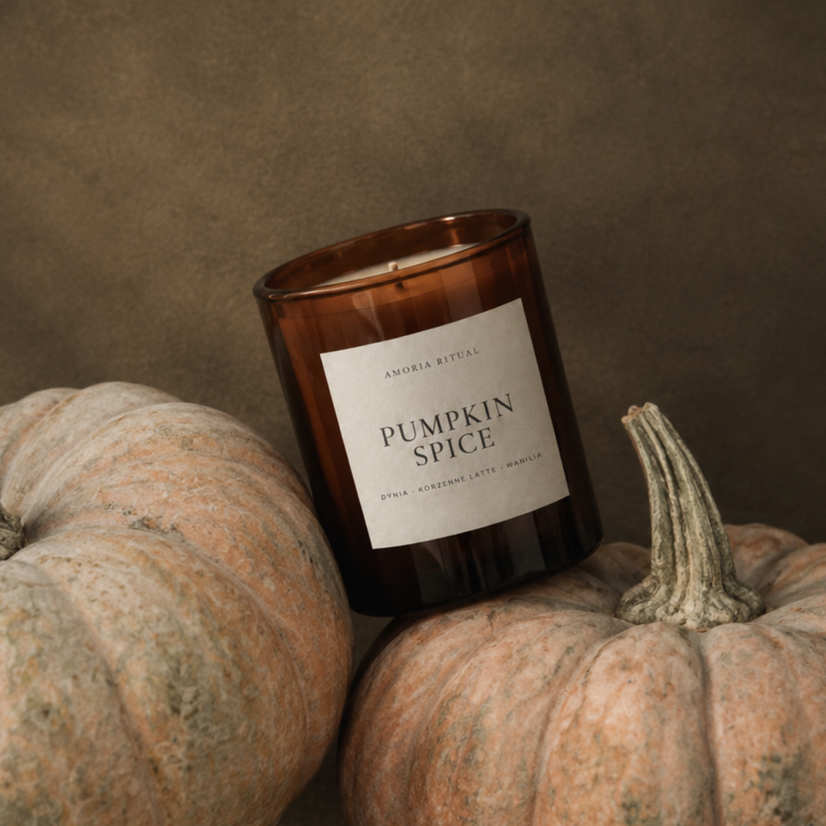 Świeca zapachowa AMORIA | PUMPKIN SPICE 280ml