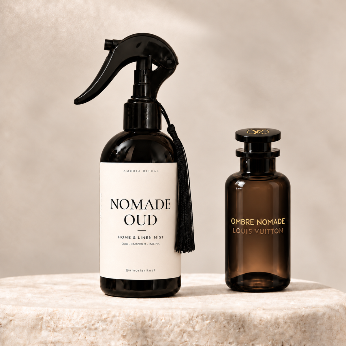 Luksusowy zapach do wnętrz AMORIA | NOMADE OUD – home spray 250ml