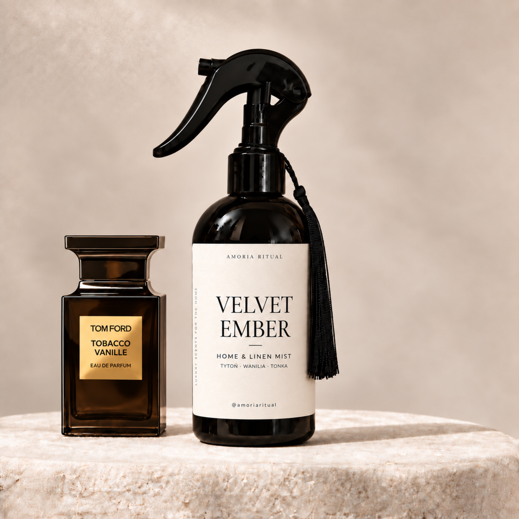 Luksusowy zapach do wnętrz AMORIA | VELVET EMBER – home spray 250ml