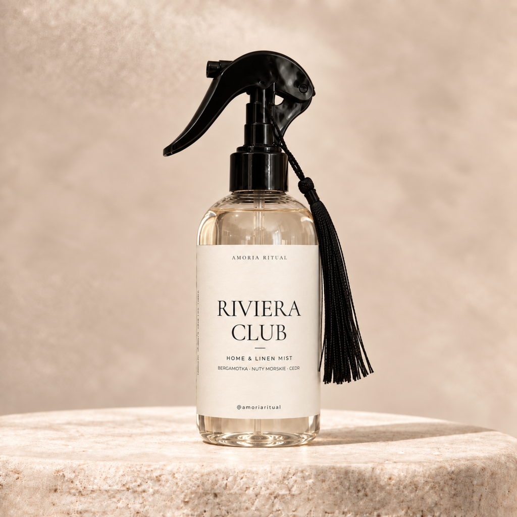 Luksusowy zapach do wnętrz AMORIA | RIVIERA CLUB – home spray 250ml