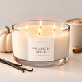 Świeca zapachowa AMORIA | PUMPKIN SPICE premium XL 600ml