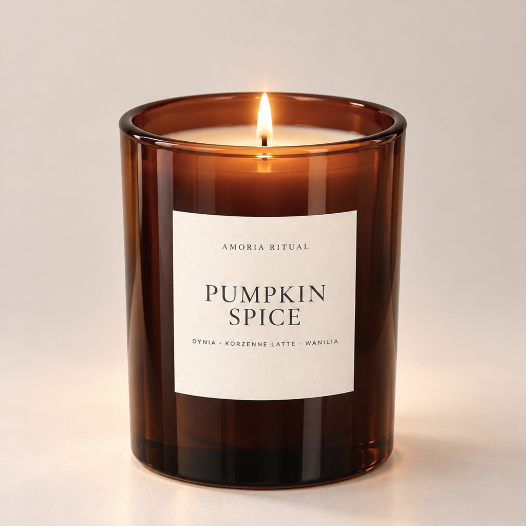 Świeca zapachowa AMORIA | PUMPKIN SPICE 280ml