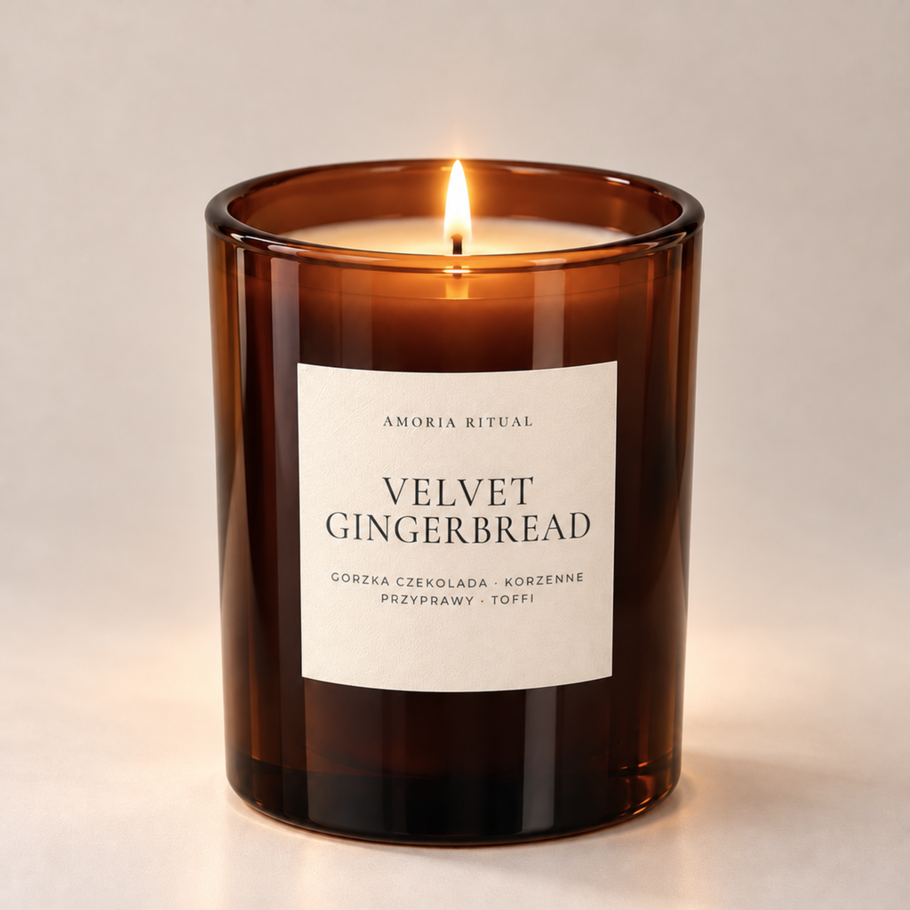 Świeca zapachowa AMORIA | VELVET GINGERBREAD 280ml